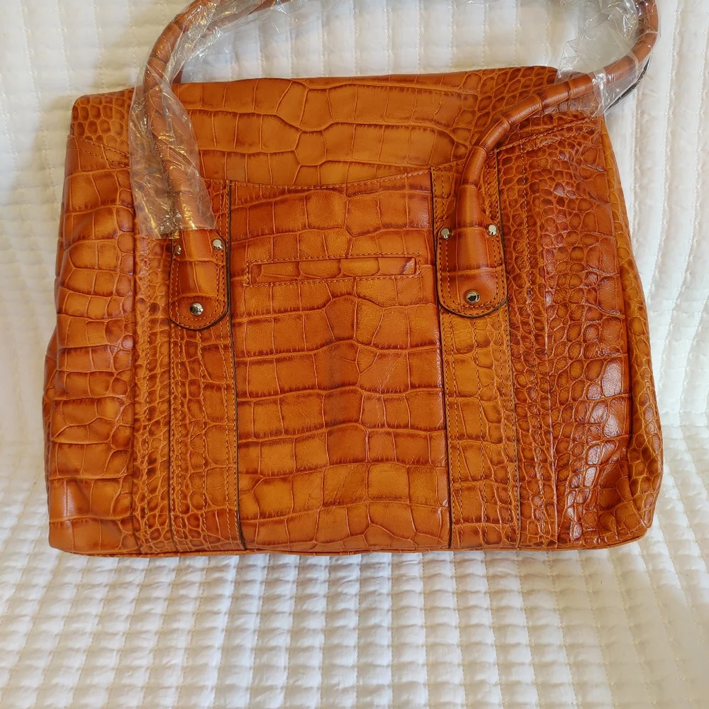 Vintage Bruce Makowsky satchel - Picture 2 of 8